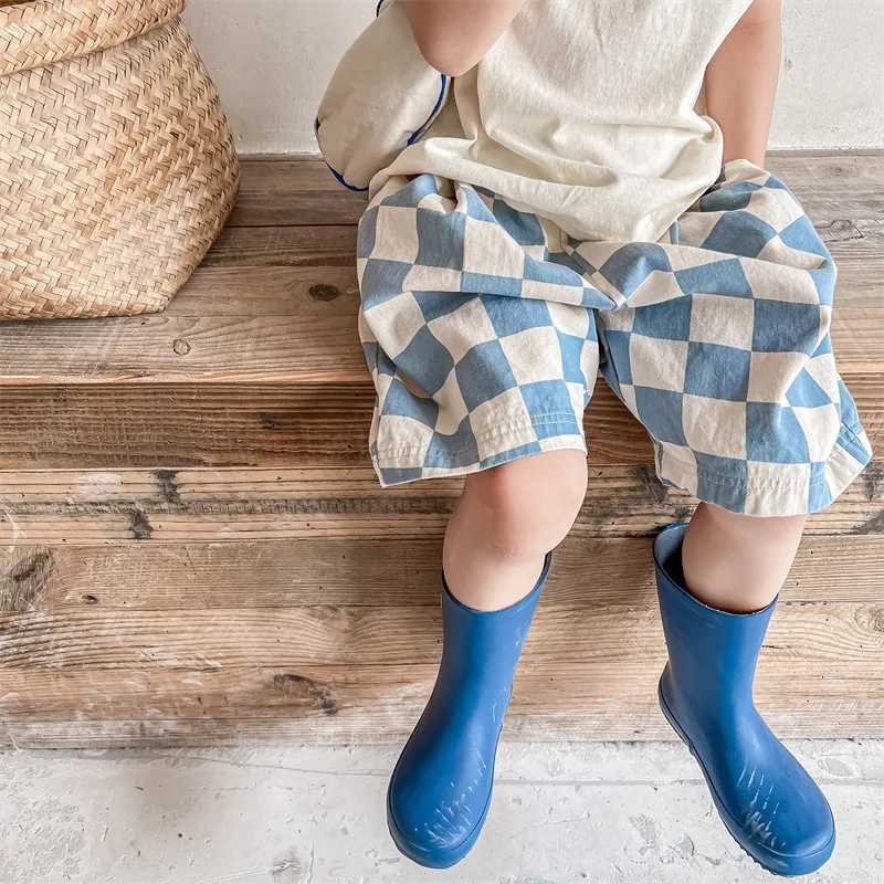 Dyer Jonmi 2022 Summer Baby Flat Shorts Korean Knee Length Childrens Loose Casual Shorts W240813