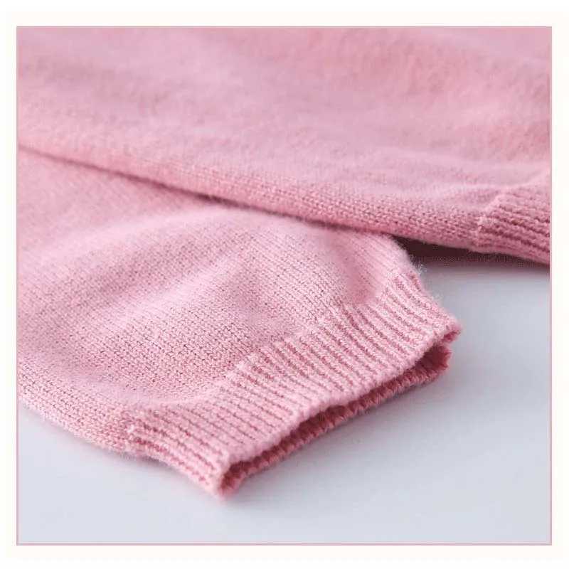 Spring and Autumn Knitted Sweater for Girls Clothing 1 to 2 3 4 5 6 7 8 9 Yrs Childrens Sweater for Boys Grey and White Knitted Open Knitted Woolen Sw