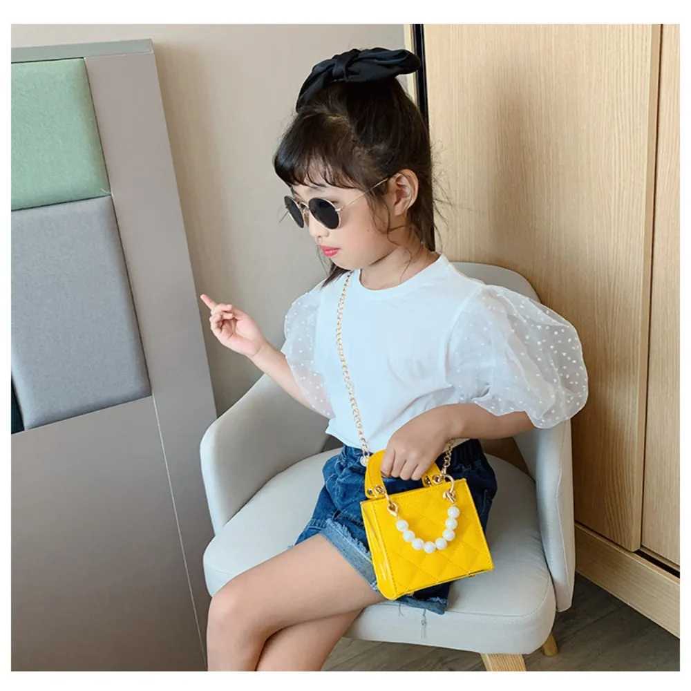 Childrens bag girls shoulder bag handbag baby bag new fashion childrens cross bag W240813