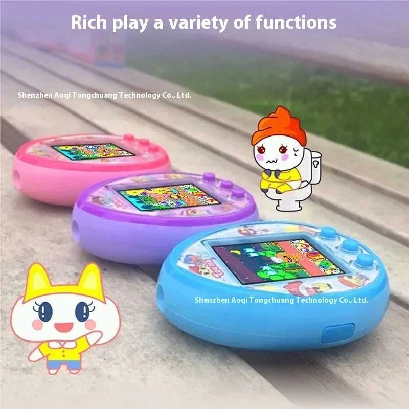 Hot Toumapet Photograph Virtual Pet Machine Wechat Interaction Make Friends Usb Charging Electronic Pets Game Constoys Y240814