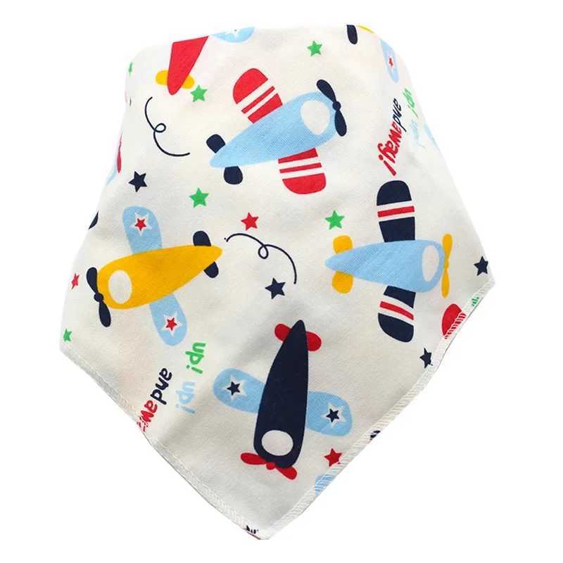 Bibs Burp Cloths Bandana Bibs Baby Cotton Babador Feeding Smock Infant Triangle Burp Cloths Cartoon Saliva Towel Baby Eating Accessory Baby StuffL4812