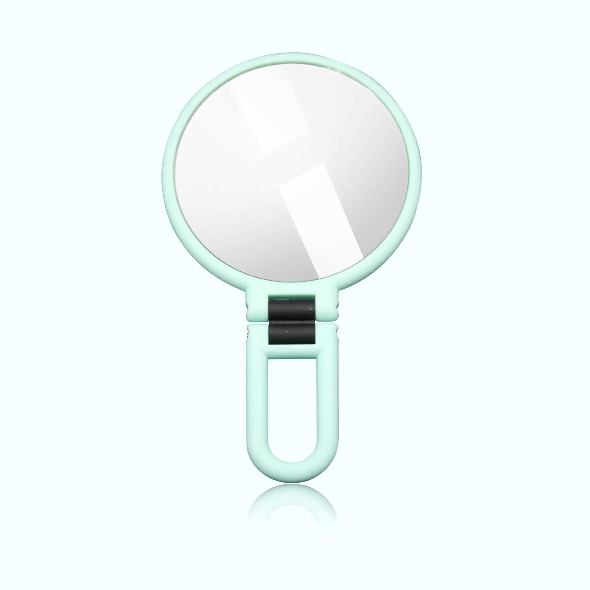 2/5/10/15X Magnifying Makeup Mirror Manual Mirror Folding Double sided Makeup Mirror Travel Portable Makeup Tool W240813