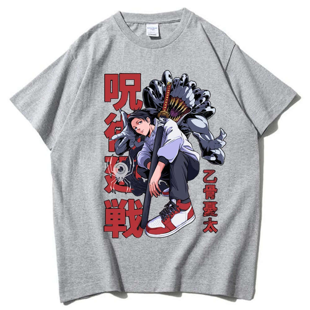 Anime Japan Jujutsu Kaisen T Shirt Yuta Okkotsu Print Men Women Classic Simple Plus Size T-shirt Haruku Unisex Casual Tshirts -shirt shirts