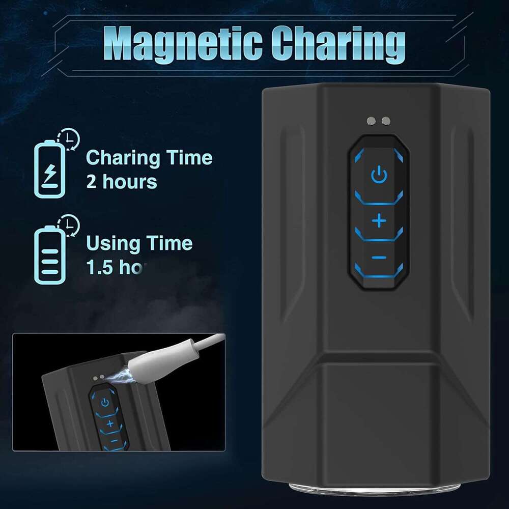 Automatic male device, male sex toy with 5 thrust and rotation modes, switching between 7 speeds for stimulation, men's automatic massager, pocke