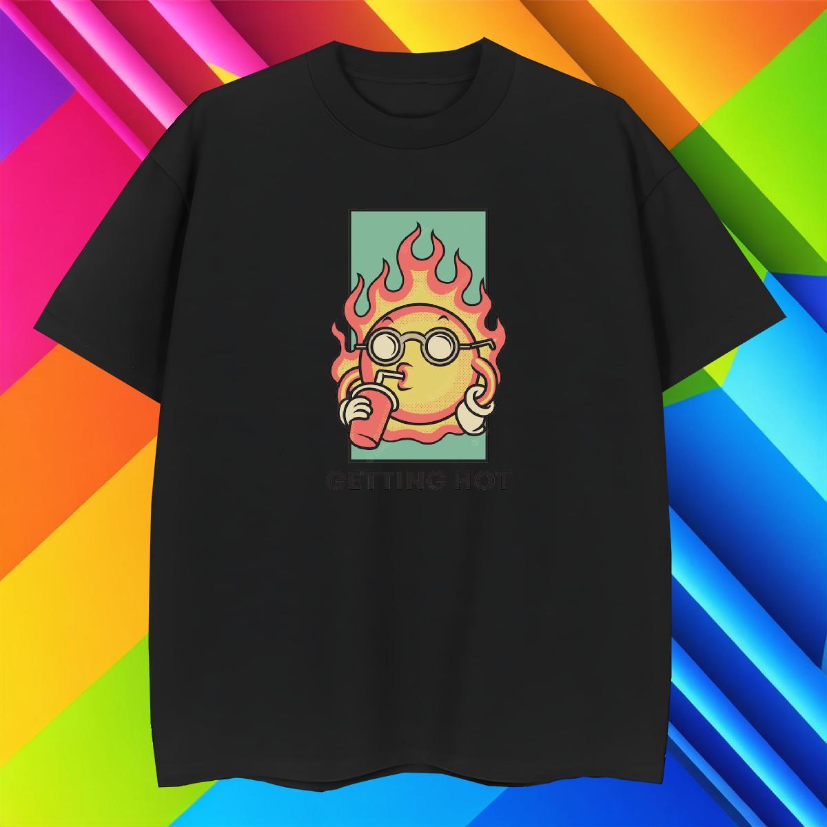 Men T Shirts 100% Cotton 230g painting Street wear Hip Hop Crew Neck Plus Size Custom Couples T Shirts Fashion Casual High Quality Tshirts