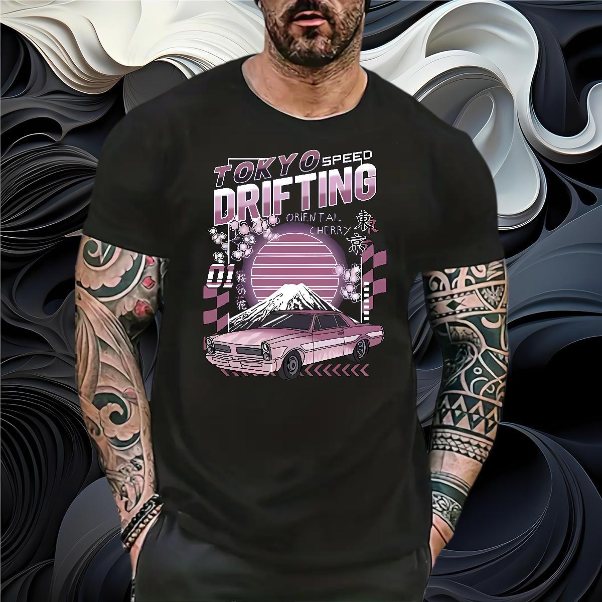 Soft car Men T Shirts Sport Men Tshirts 230g 100% Cotton 2024 Designer Crew Neck Skull Top Tees