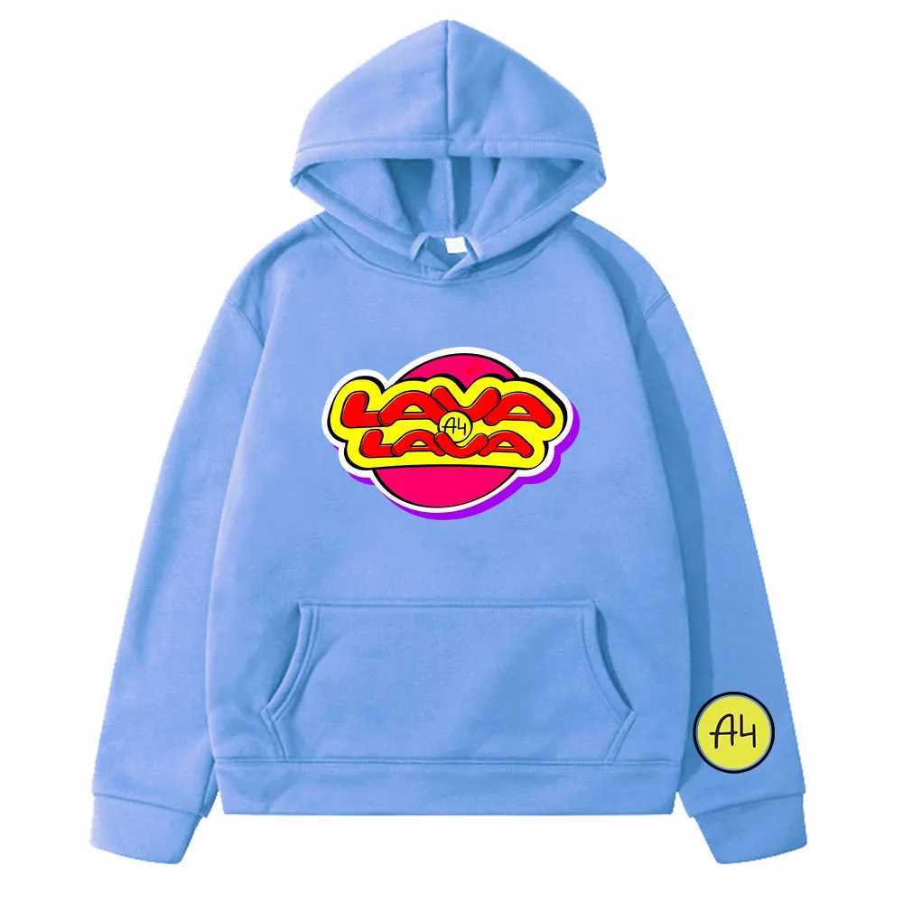 4 VladA4 Fashion Anime Hoodies Cute Manga/comic Sweatshirts Boys/girls Clothes Long-sleeved Soft High Street StreetwearY240814