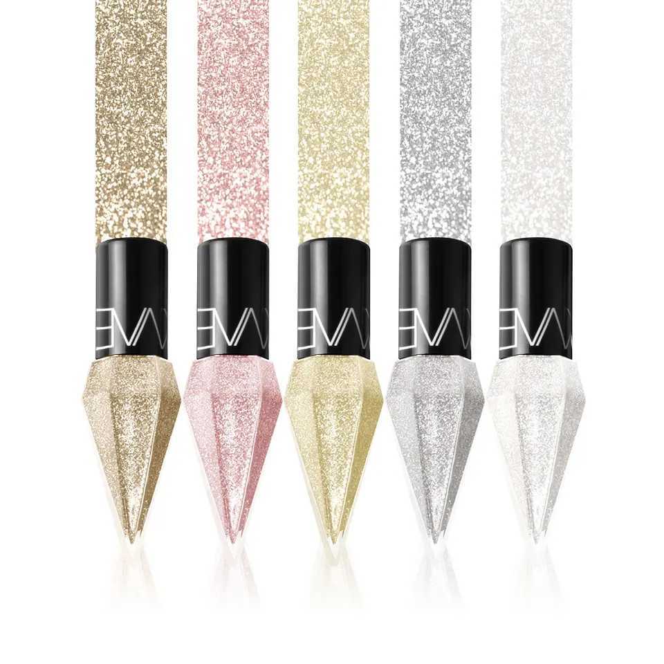 5pcs Diamond Liquid Eyeliner Eye Makeup Shiny Waterproof Glitter Eye Shadow Eyeliner Y240813