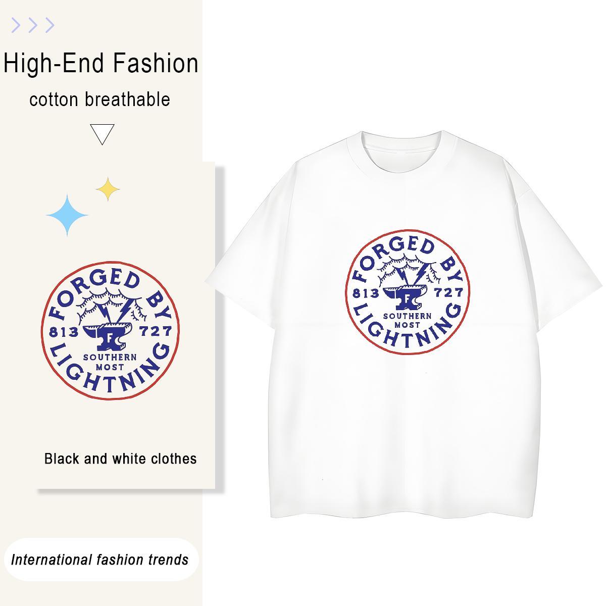 Cool Men Tees High Street Hip Hop 230g Pure Cotton Custom Printed O Neck Short Sleeves letter T-Shirts Fashion Design Polos