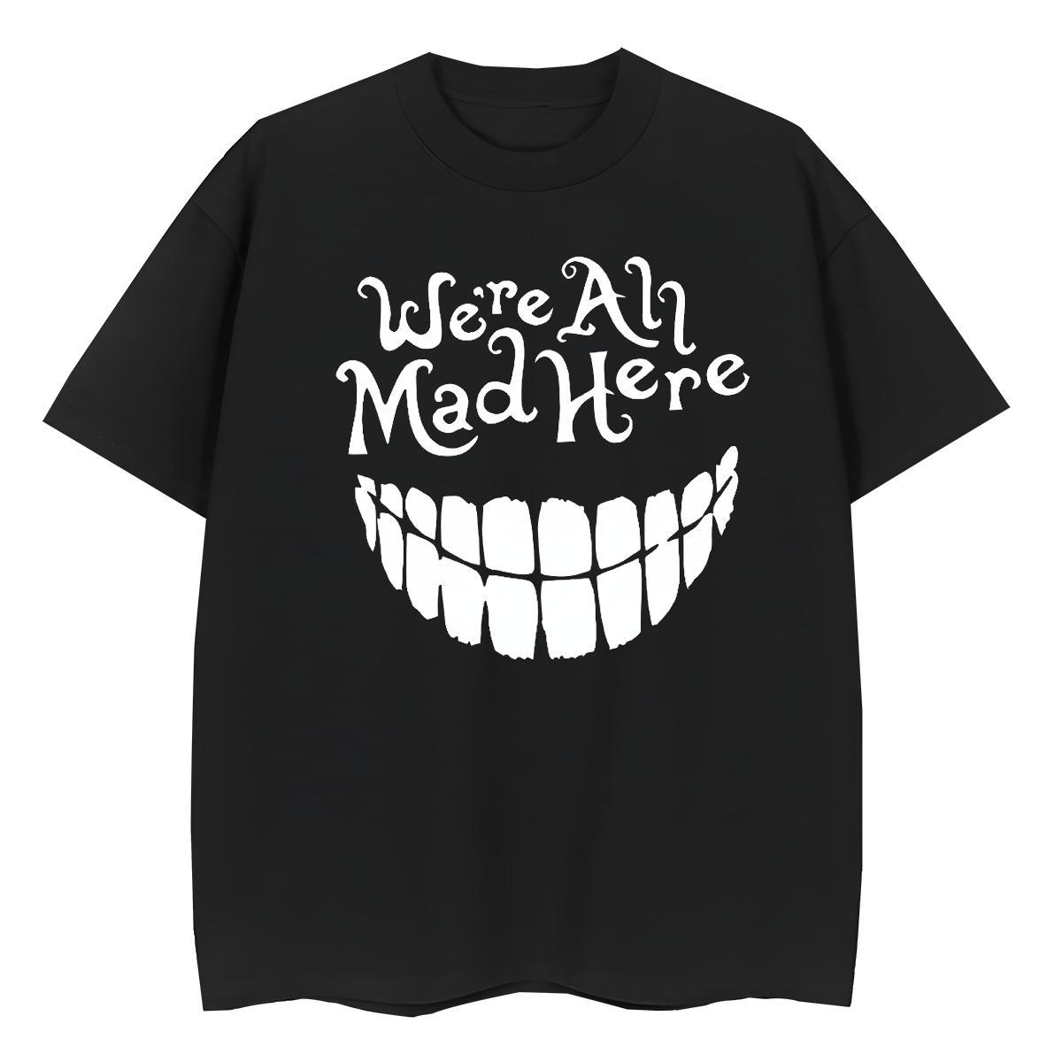 Loose T shirt halloween Breathable Short Sleeve Casual Daily Wear Black Oversized 230g 100% Cotton Men Tshirts Fashion Design Tops Shirt