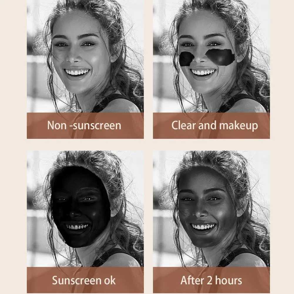 Compact travel mirror with UV camera for sun protection testing handheld LED beauty makeup mirror facial examination Magnif W240813