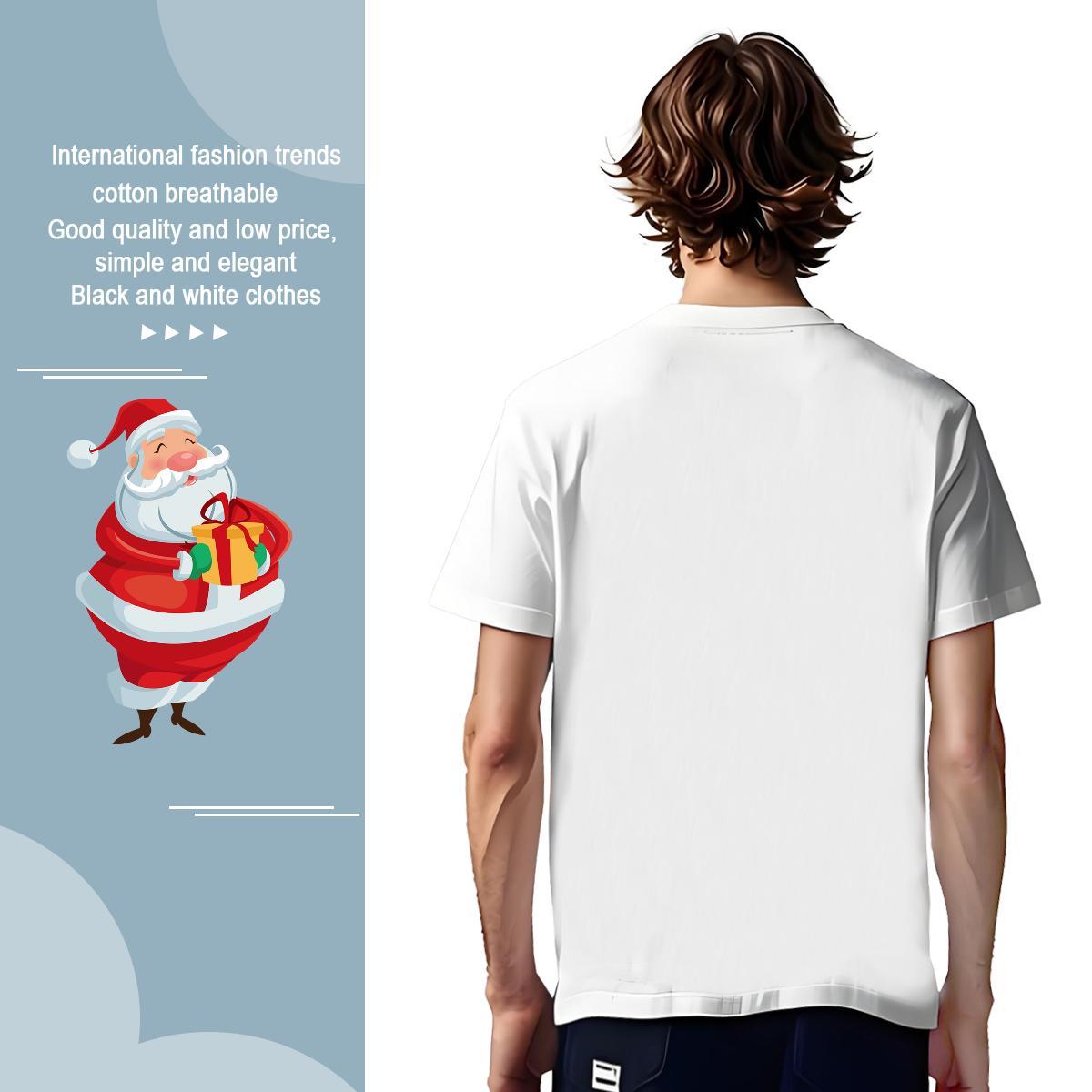 Cool T Shirt For Man O-Neck Short Sleeve Sports Casual Custom Printed 230g Pure Cotton Mens Tshirts Wholesale Polos
