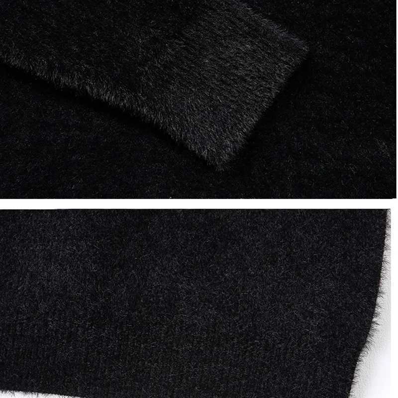 Autumn and spring mens loose sweater plus size sweater 6XL 7XL 8XL 130kgW240729