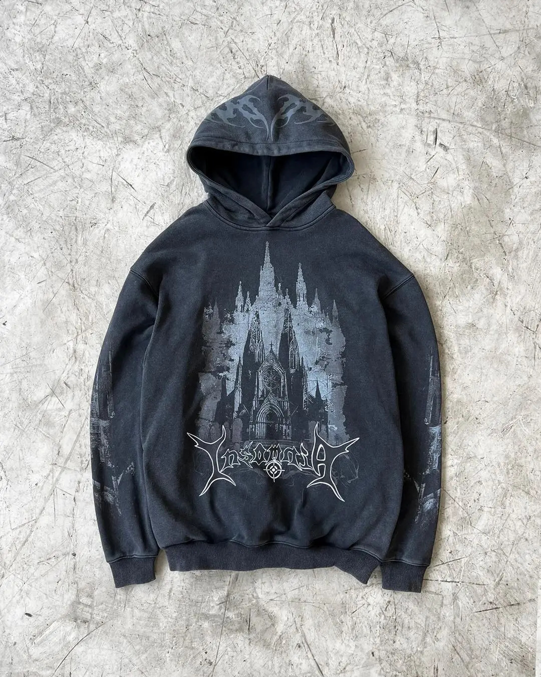 Harajuku Y2K Retro Casual Street Hip Hop Gothic Fashion Print Zip Up Hoodies Aesthetic Loose Sweatshirt Women Man Kawaii Clothes 240813