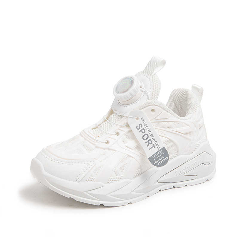 Sneakers Sepatu olahraga anak anak Sepatu putih kecil gadis childrens sports shoes H240805