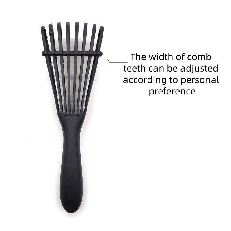 Octopus Comb Multi functional Smooth Hair Ribs Fluffy Scalp Massage Comb Suitable for Curling Hair Brush W240813