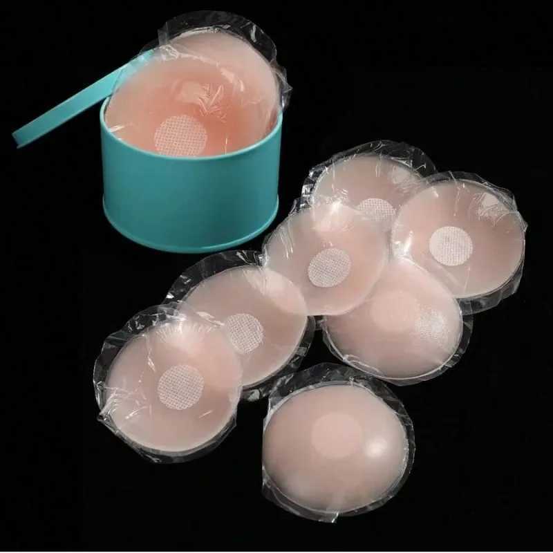 10 reusable womens breast lifting soft cushion covers with invisible adhesive strapless back strap bra silicone breast stickersXJ250324