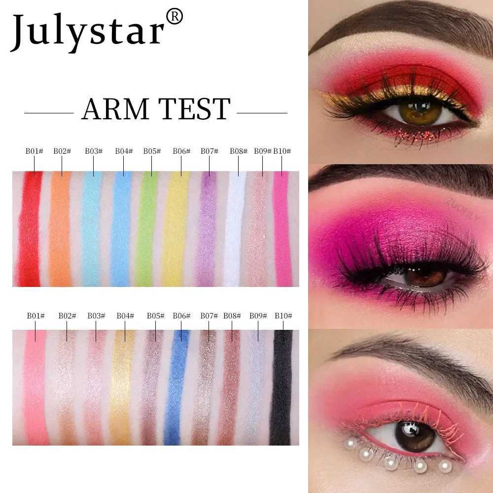 20 Colors Pearlescent Monochrome Eyeshadow Pen Matte Shimmer Lying Silkworm Eyeshadows Stick Waterproof Highlighter Eyeliner Y240813