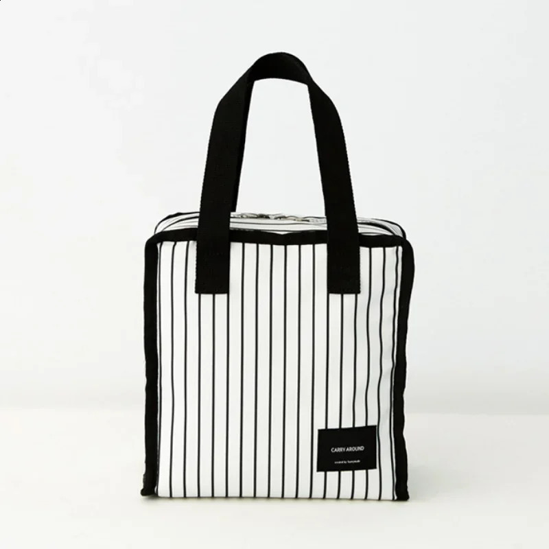 Lunch Bag Office Worker Bring Meals Thermal Pouch Child Picnic Beverage Snack Fruit Keep Fresh Handbags Food Bags 240813