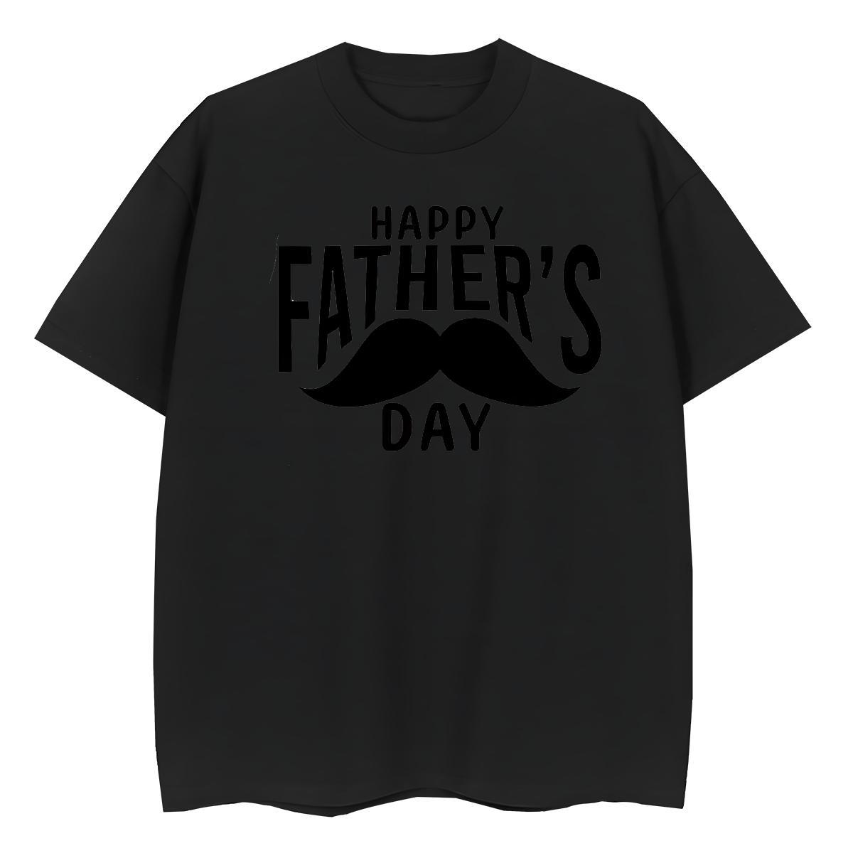 Cool Design T Shirt For Man fathers day Breathable Short Sleeve Daily Outfit Custom Cartoon 230g Cotton Men Tops Tees Fashion Design Top Tees