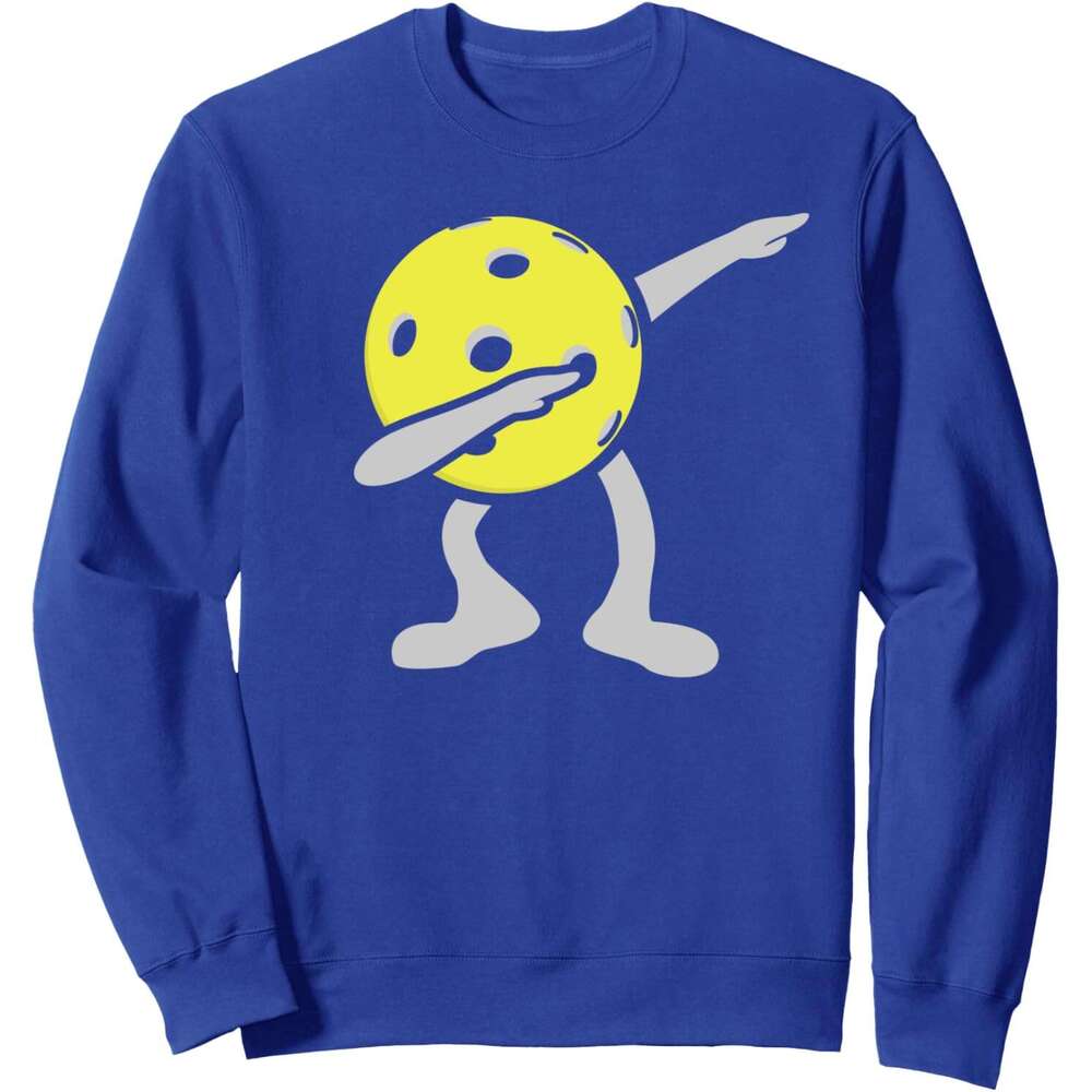 Long Sleeve Shirts For Men Funny Dink Shot Dabbing Pickleball Player Gift Sweatshirt Graphic Tee Streetwear Casual Tops Clothes Comfort sweatshirts