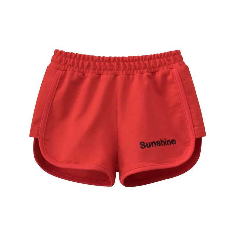 2-8T Preschool Baby Shorts Summer Gym Fitness Shorts Elegant Cotton Sports Bottom Cute Baby Clothing for Girls W240813