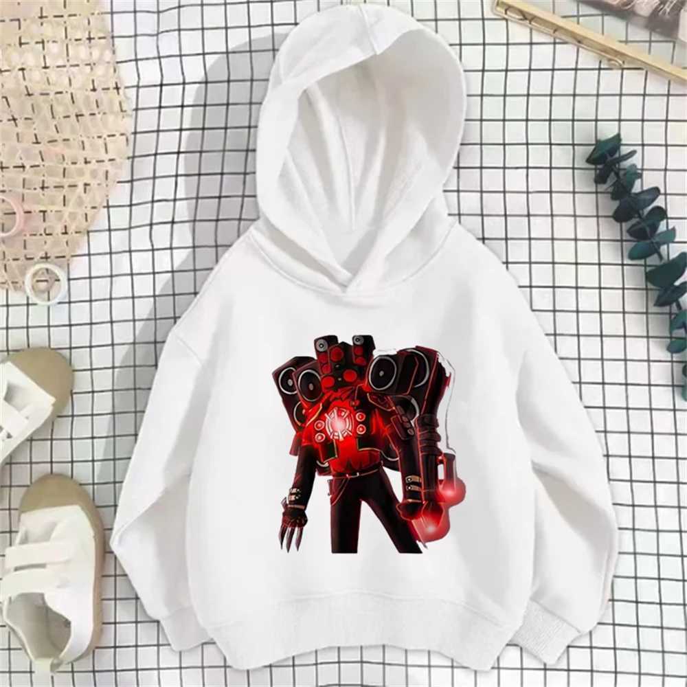 SKIBIDI TOILET Autumn Winter Hoodie Suitable for ages 3-12 Boys Girls leisure Sweatshirt Childrens coat Children ClothingY240814