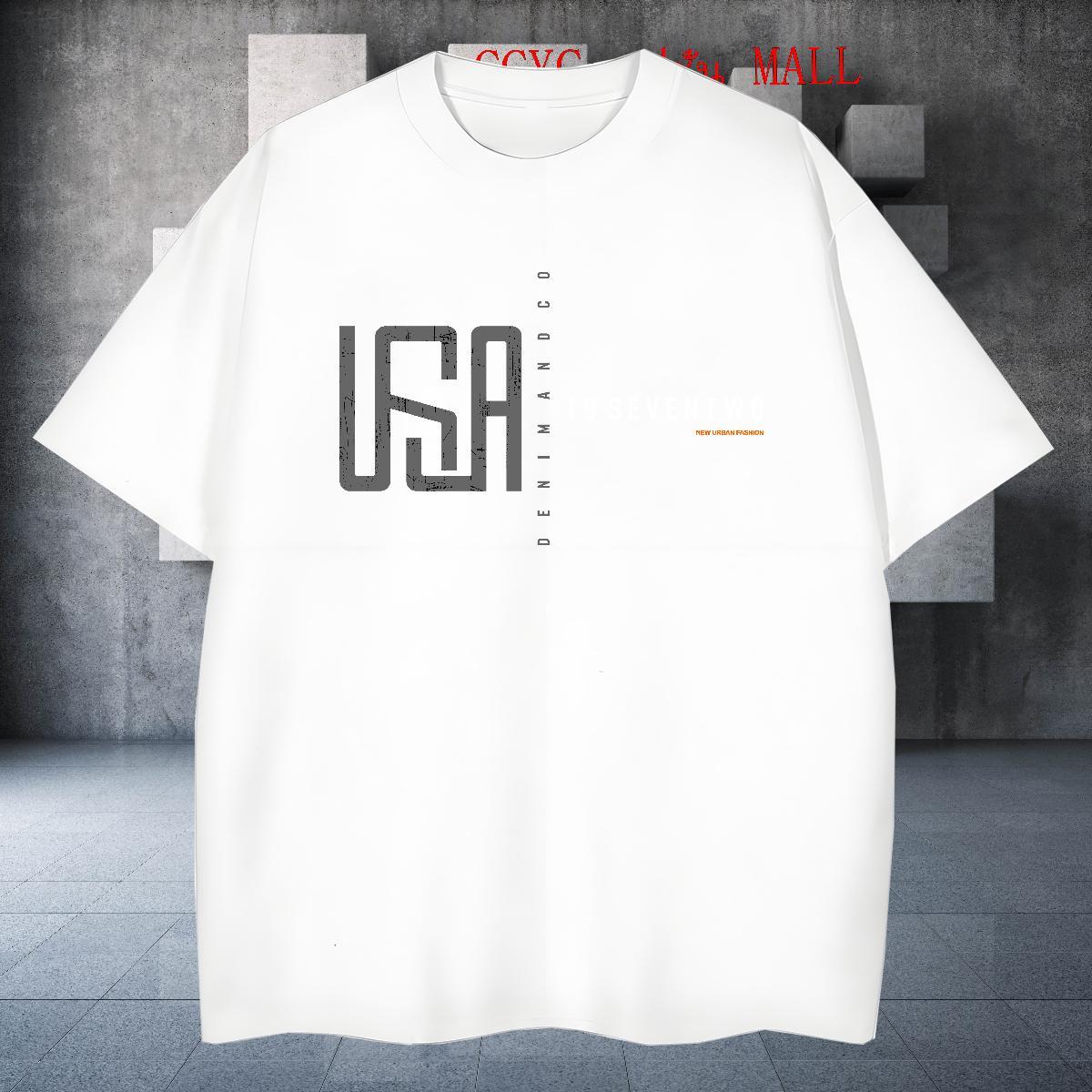 Soft letter T Shirt For Man Casual Beach Couples T Shirts 230g Pure Cotton Fashion Casual Breathable Short Sleeve Skull Tees Shirts