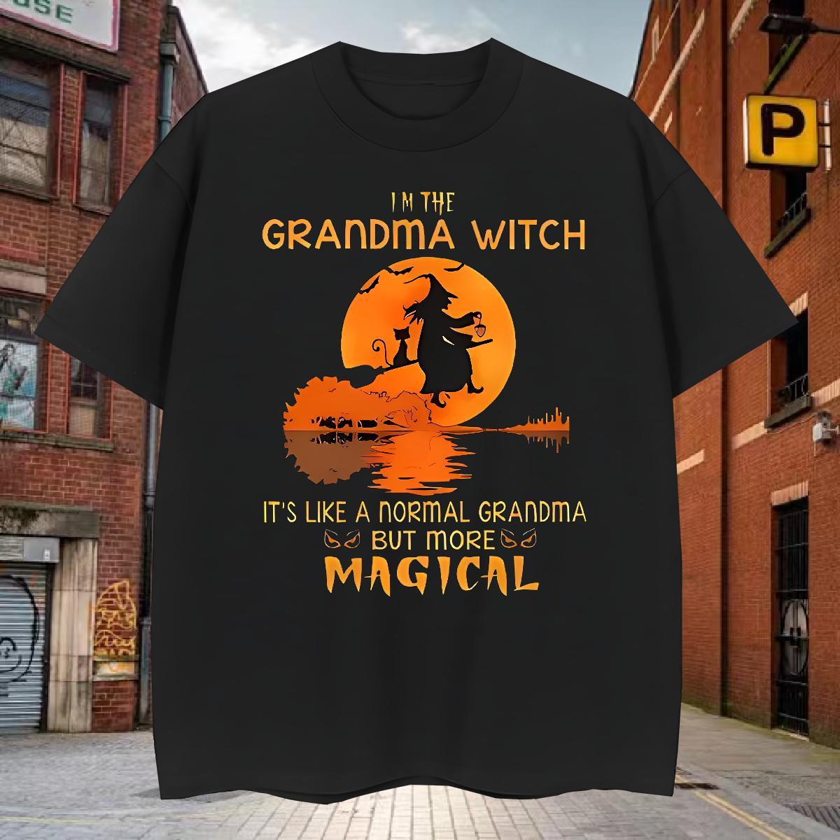 Loose T-Shirts witch Short Sleeve Soft Casual Oversized 230g Pure Cotton Tshirts DIY Polos
