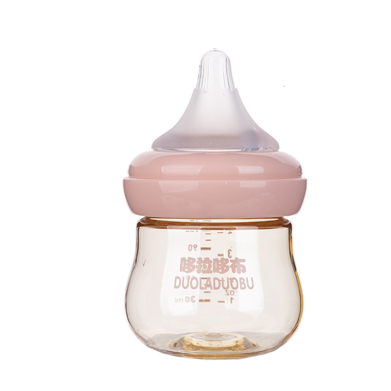 New baby assisted feeding bottle for preventing bloating, 120mlppsu baby bottle for newborns