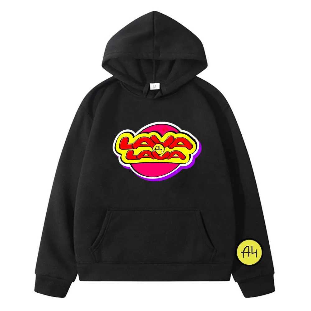 4 VladA4 Fashion Anime Hoodies Cute Manga/comic Sweatshirts Boys/girls Clothes Long-sleeved Soft High Street StreetwearY240814