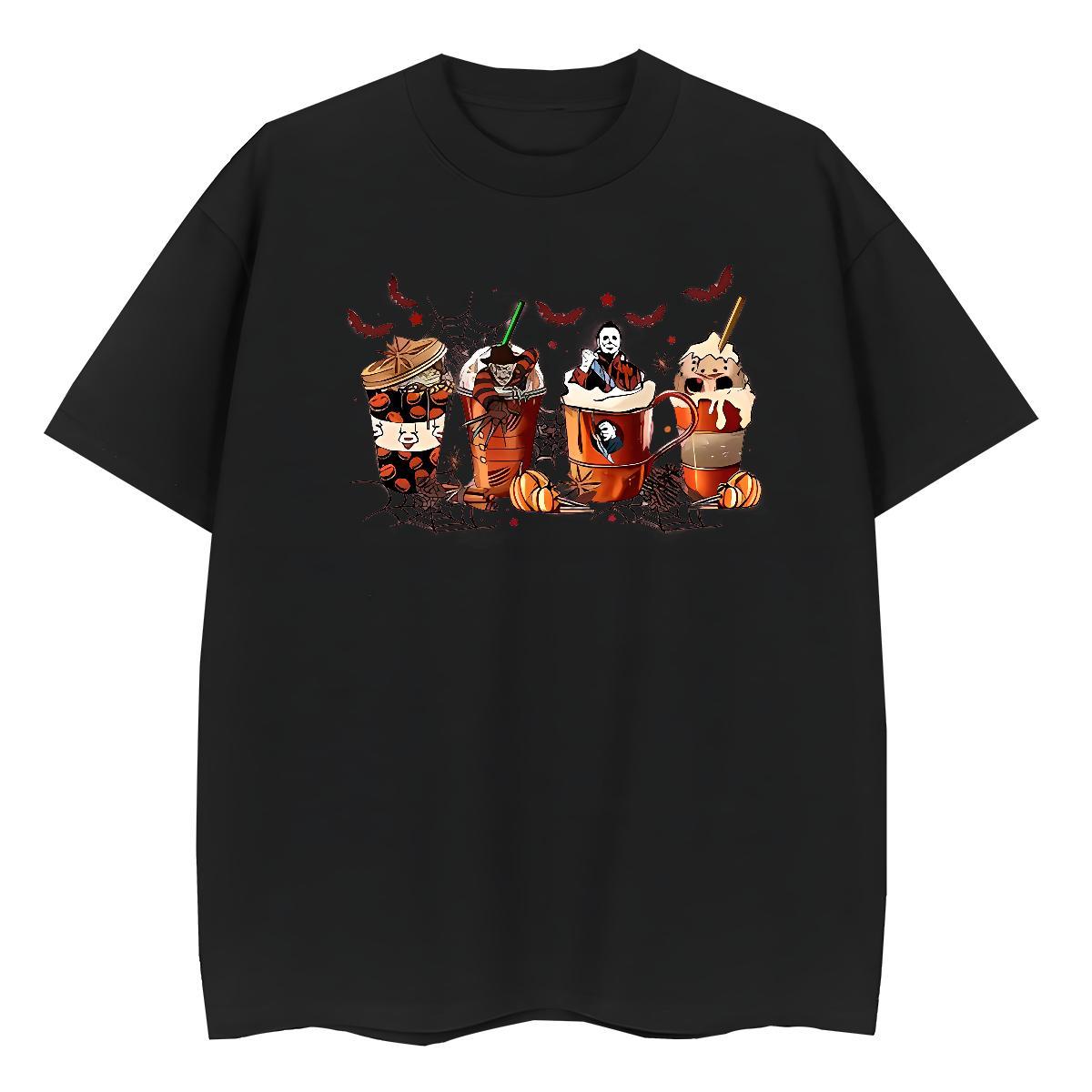 Designer Man T Shirts halloween Breathable Short Sleeve Anime Printing Street Oversized 230g Pure Cotton Men Tops Tees Factory Direct Clothes