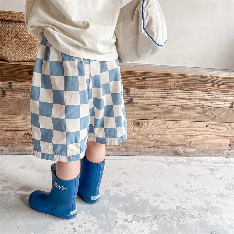Dyer Jonmi 2022 Summer Baby Flat Shorts Korean Knee Length Childrens Loose Casual Shorts W240813