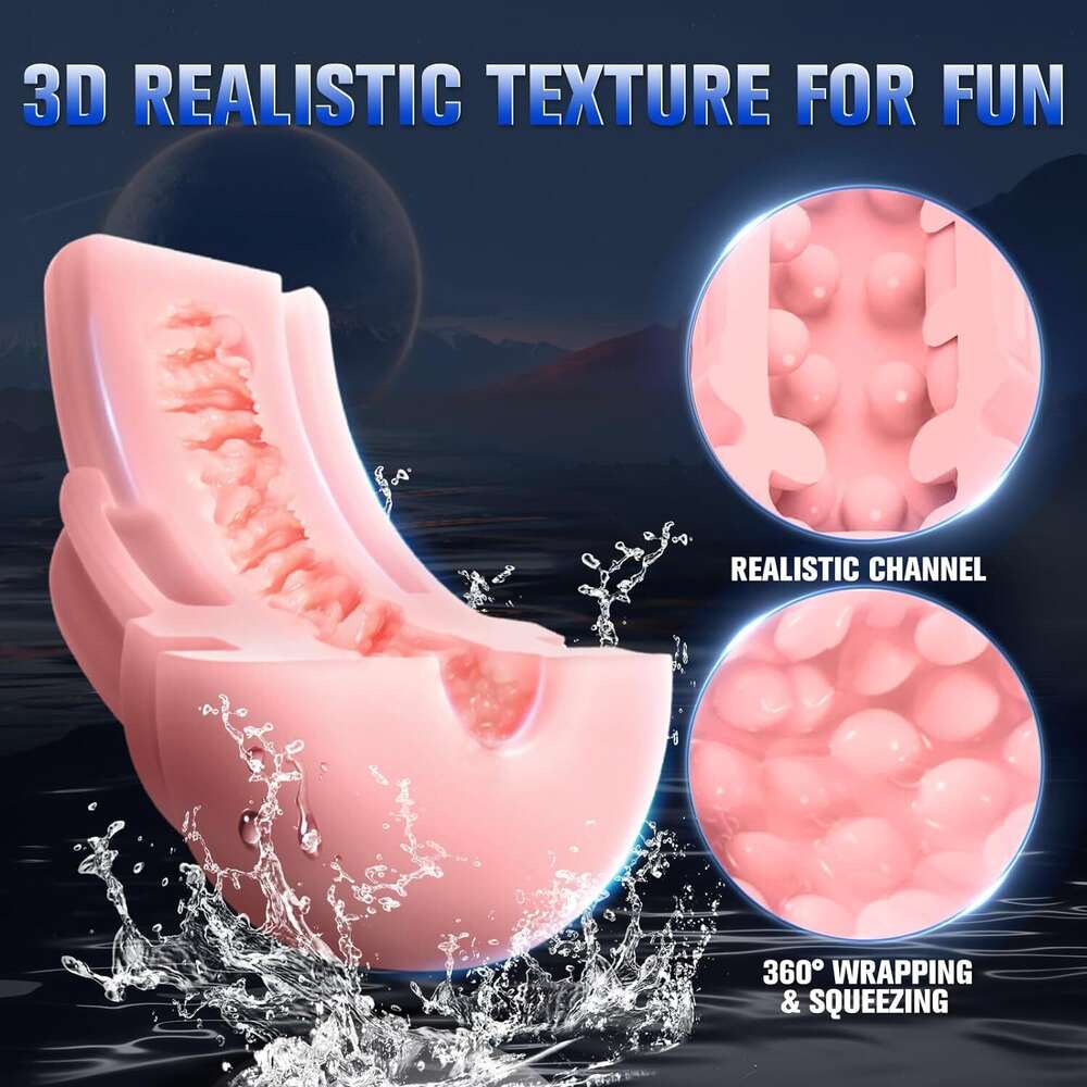 Automatic male device, suction male device pump, with 9 suction and 10 vibration and heating male sex toys, hands-free pocket male pump adult sex toy