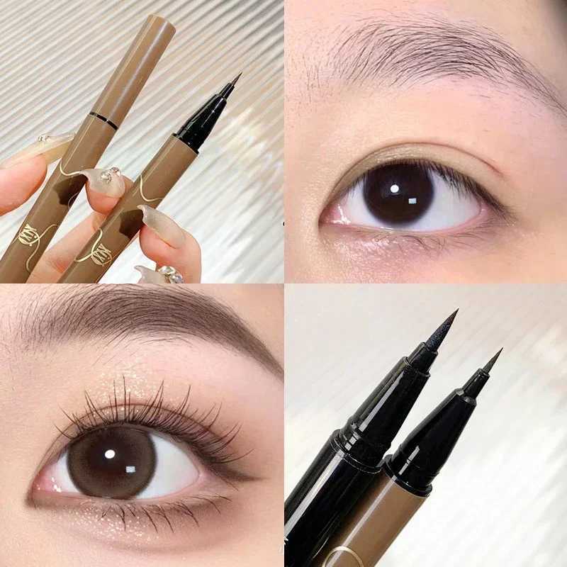 Waterproof Liquid Eyeliner Pen Smooth Black Eye Gel Eyeliner Quick-Drying Long Lasting Eye Liner Pencil Smudge-Proof Eyes Makeup Y240813