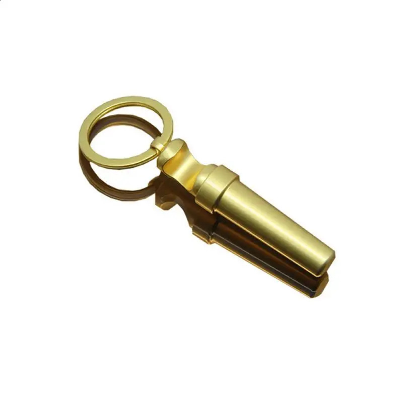3 In 1 Bottle Opener Keychain Zinc Alloy Wine Corkscrew Portable Mini Beer Key Chain Can Openers Kitchen Accessories 240812