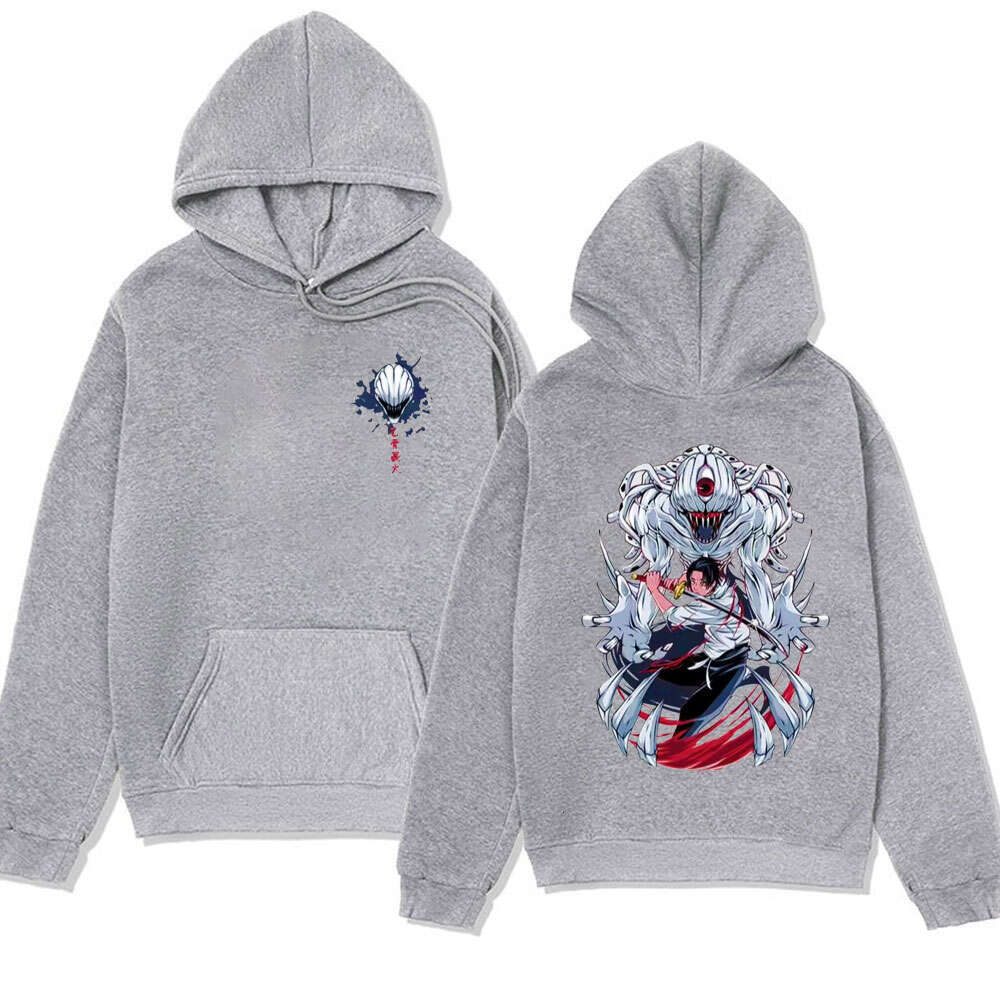 Okkotsu Yuta Jujutsu Kaisen Hoodie Haruku Aesthetics Sweatshirts for Men Winter Long Sleeves Plus Size Hip Hop Street Hoody