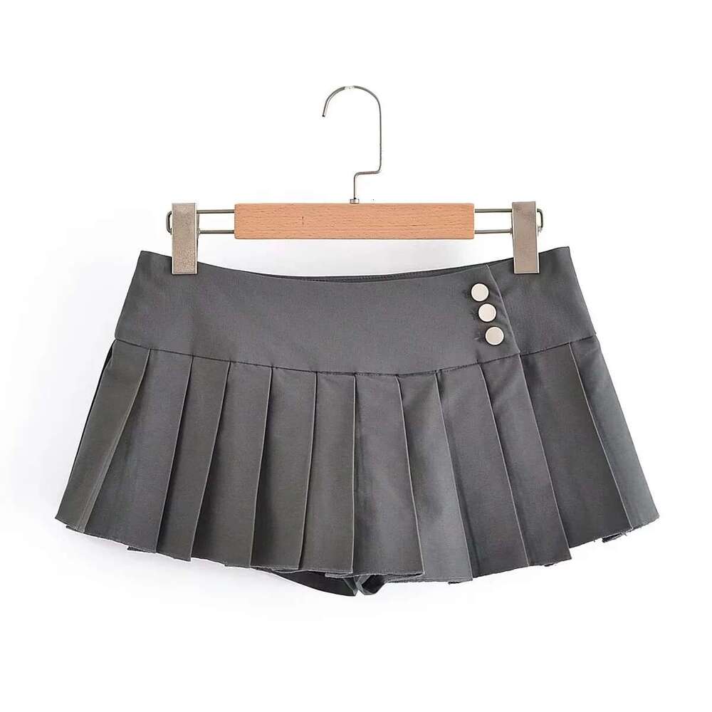 Summer High Waist Women's Sexy Mini Vintage Pleated Korean Tennis Skirts Short White Black y2k Woman Skirt