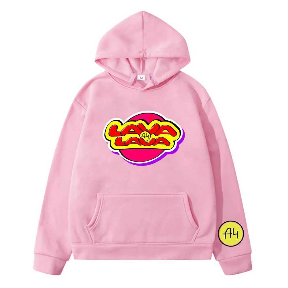 4 VladA4 Fashion Anime Hoodies Cute Manga/comic Sweatshirts Boys/girls Clothes Long-sleeved Soft High Street StreetwearY240814