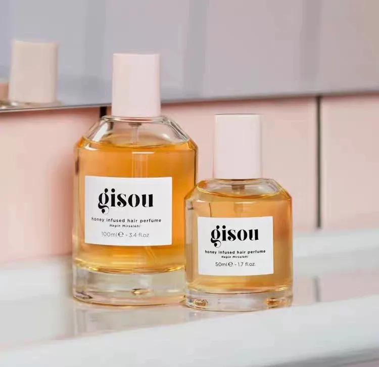Gisou Parfum pour cheveux au miel 50ml brume huile essentielle soin éclat spray coiffant femme