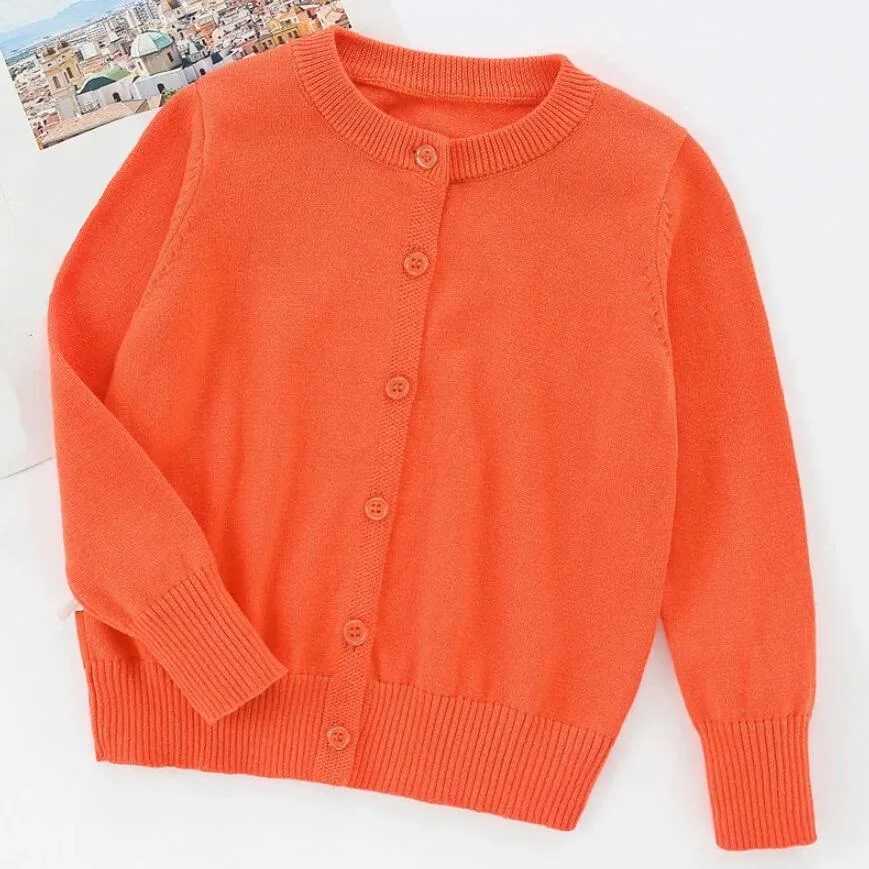 School uniforms girls knitted sweaters long sleeved boys cardigans childrens clothing childrens jackets W240813