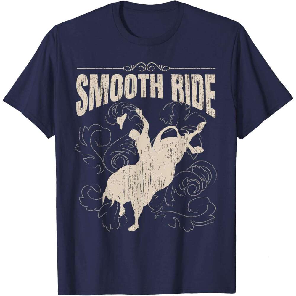 25ss T shirt for Mens Smooth Ride Funny Rodeo Cool Bull Rider Cowboy T-Shirt Shirts Tshirt Graphic Tee Casual Tops Short sleeve Free shipping