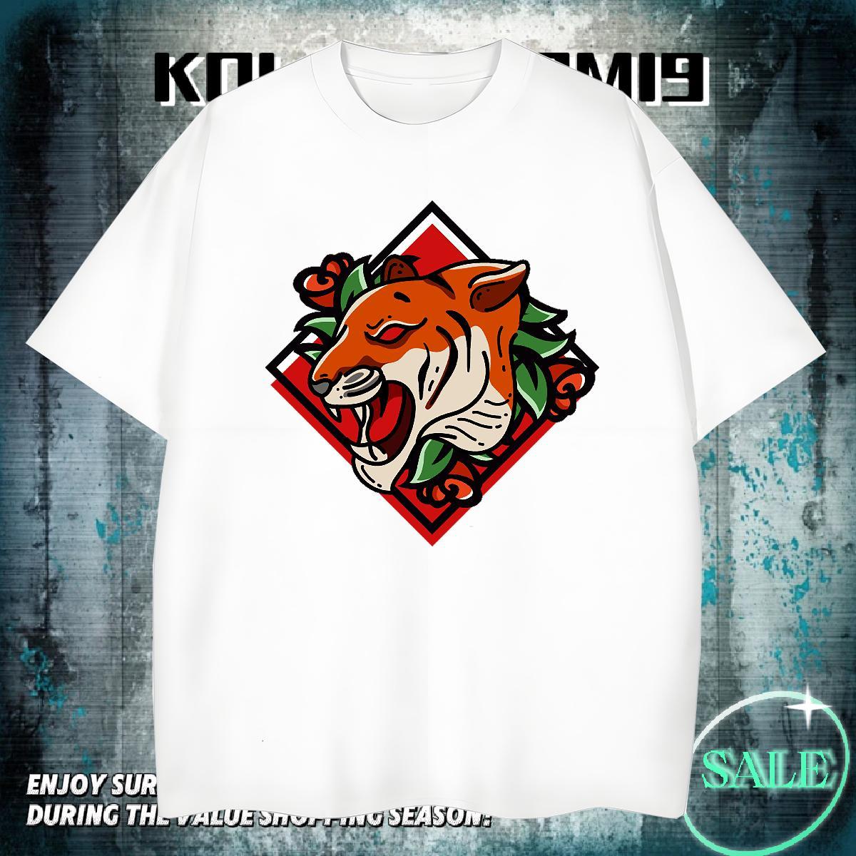 Loose Men Tshirts Casual 230g Pure Cotton Customized Short Sleeve O-Neck T Shirt For Man DIY Customized Wear