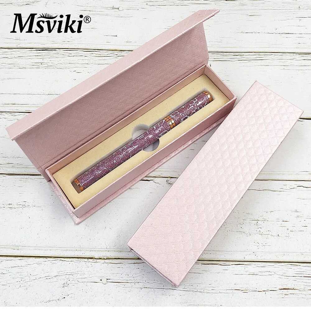 2/10/20pcs Magic Self-Adhesive Glue-Free Magnetic-Free Eyeliner Pen Wholesale Mink Eyelashes Waterproof Eye Liner Pencil Vendors Y240813