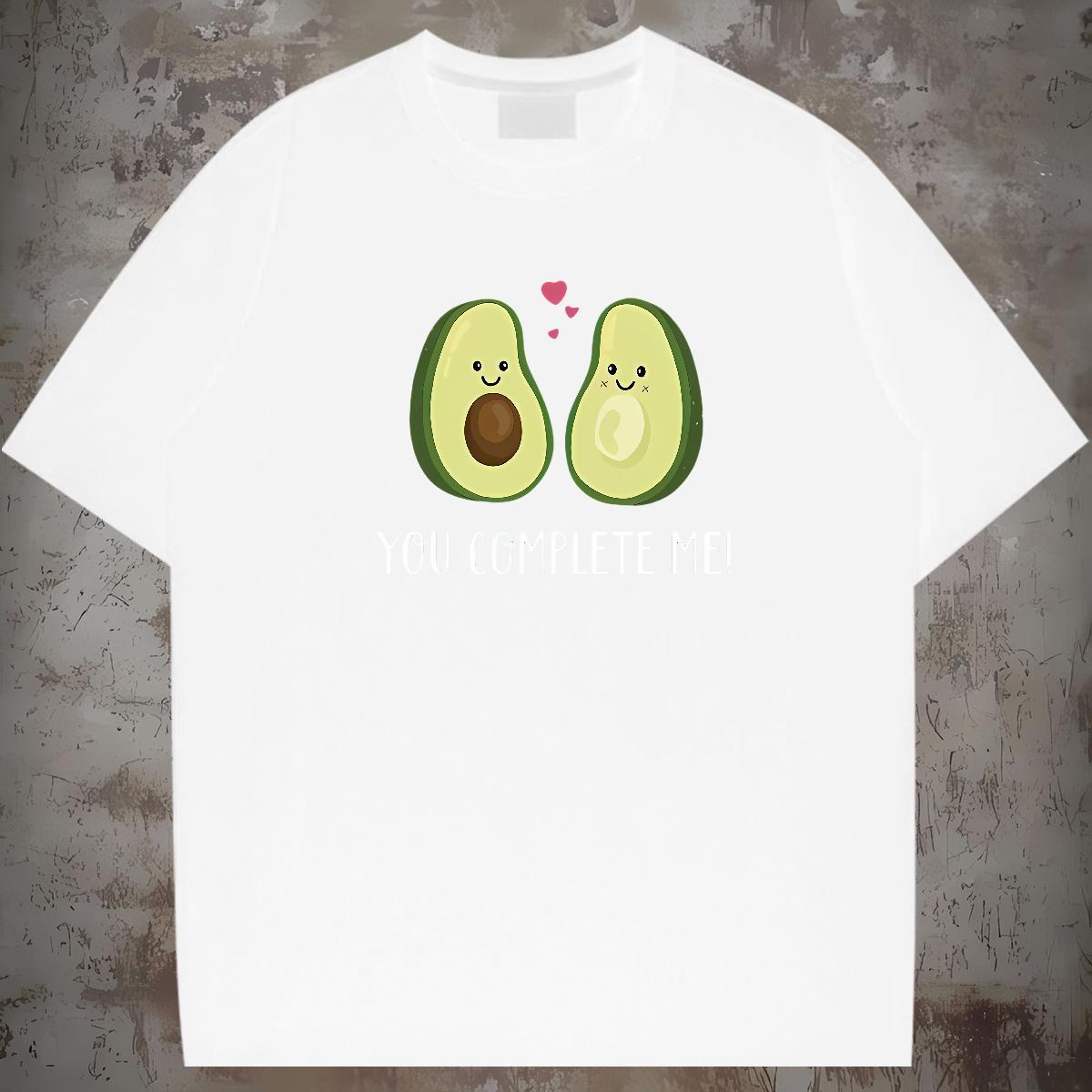 Classic T Shirts Men fruit Short Sleeve O-Neck Daily Outfit Anime Print 100% Cotton 230g Mens Tshirts Classic Casual Polos