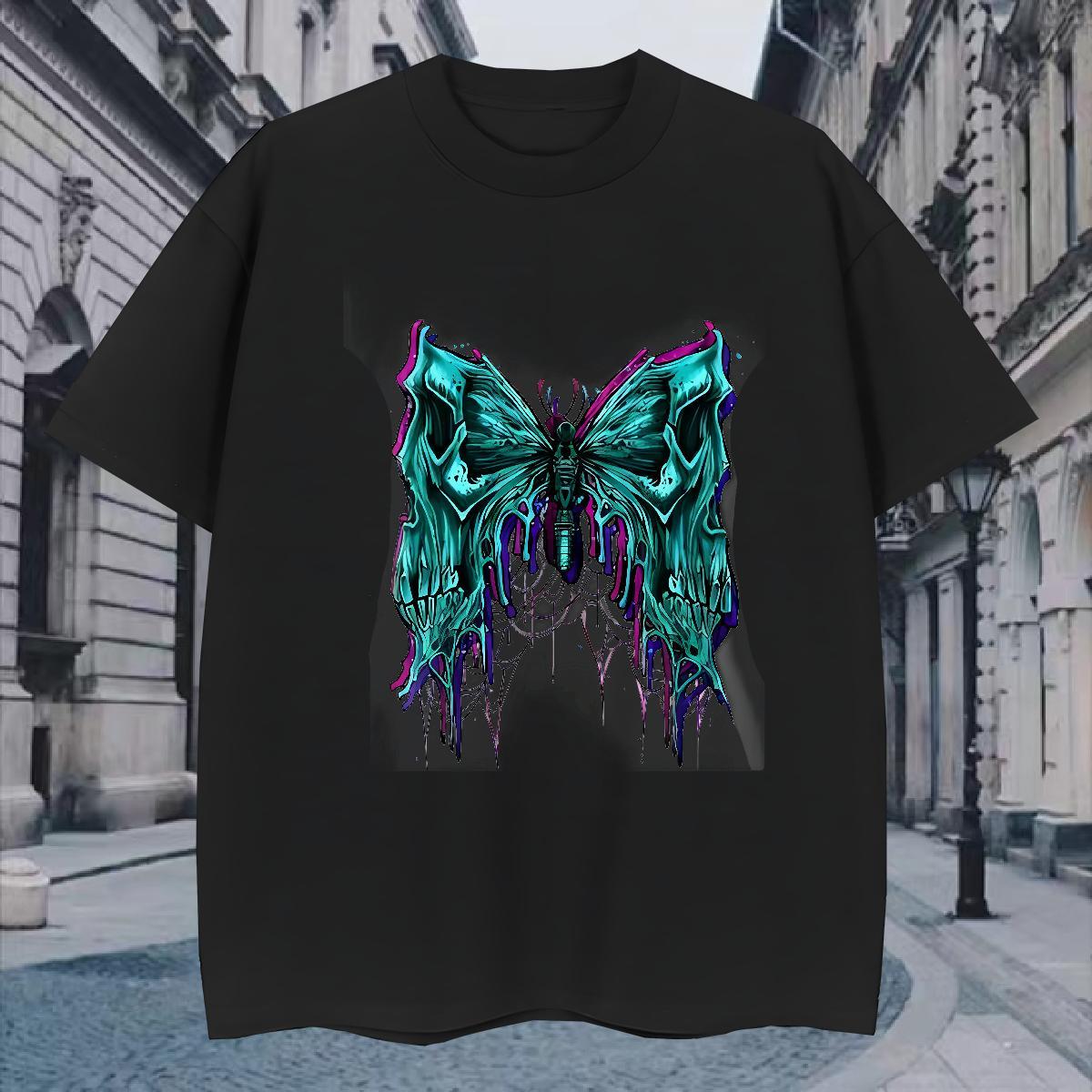 Designer T shirt halloween Breathable Crew Neck Spring Summer Custom Printed 230g Pure Cotton Tshirt for Man Woman DIY Customized Tshirts
