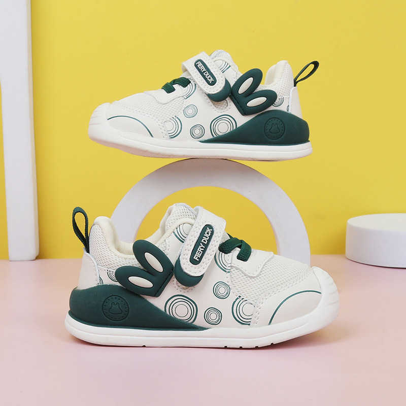 Sneakers Steady functional shoes baby kindergarten 0-3 soft sole spring and autumn new style girls sports shoes boys breathable running shoes H240805