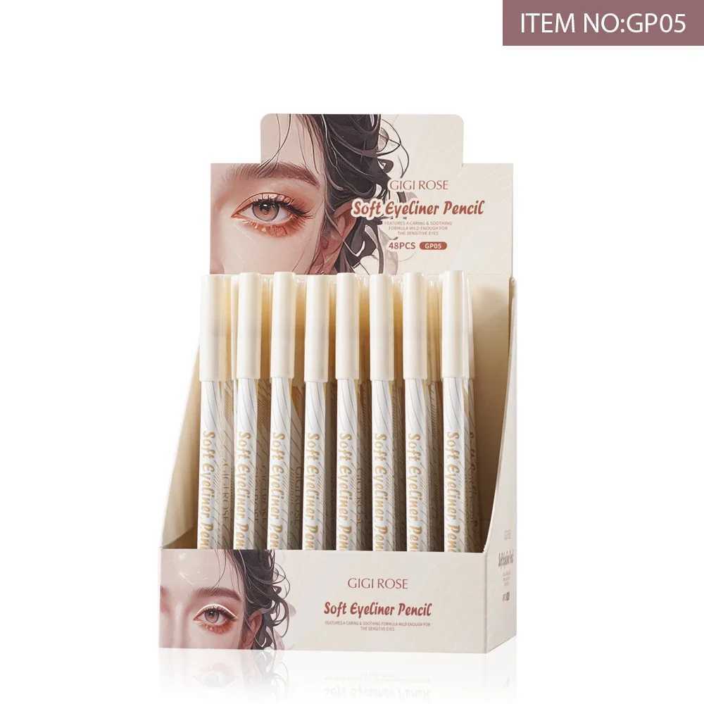 Matte White Eyeliner Pen Lying Silkworm Pencil Brighten Corners Of The Eyes Ultra-thin Waterproof Pigment Smooth Eyeshadow Stick Y240813
