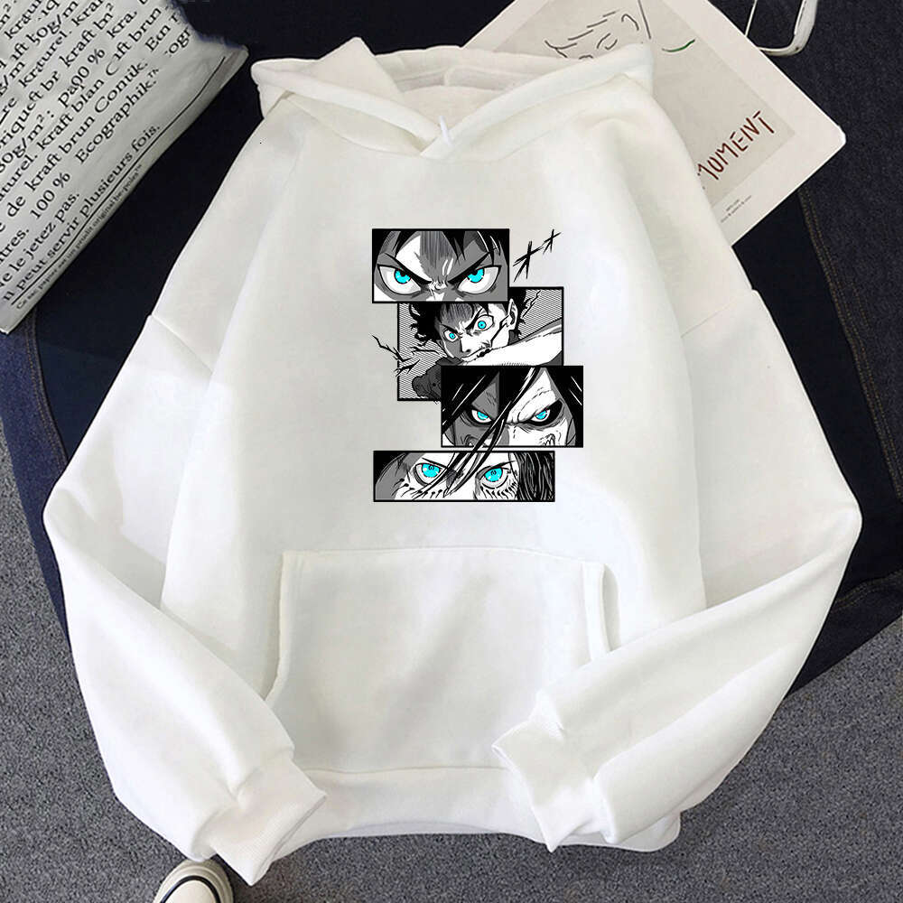 Attack On Titan Hot Anime Hooded Yeager Eren Shingeki No Kyojin Print Plus Size Hoodie Men Women Sweatshirts Haruku Streetwear