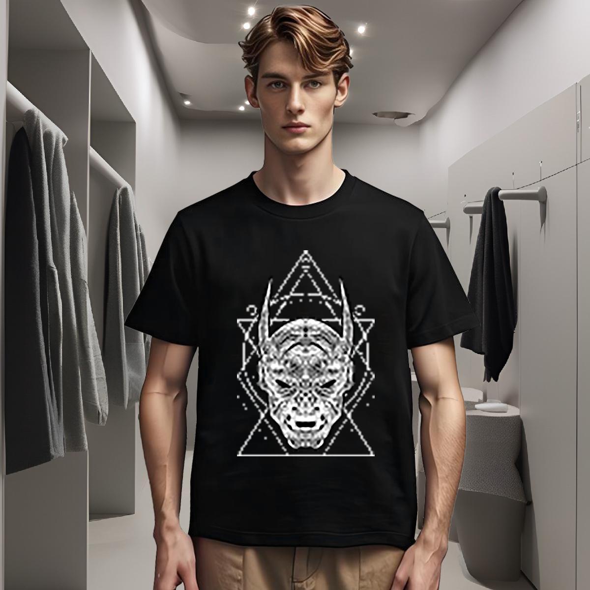 T Shirts Men 100% Cotton 230g painting Casual Short Sleeve O-Neck Plus Size Cartoon Men Clothes T-Shirt DIY Customized Soft Top Tees